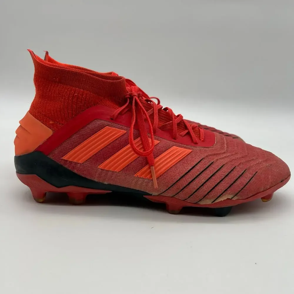 Adidas Predator 19.1 FG Soccer‎ Cleats Mens Size 8 Orange